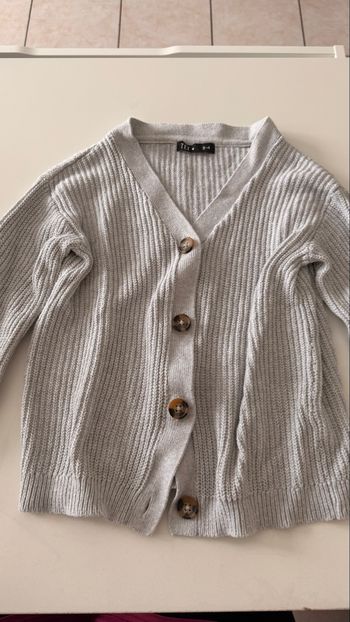 Gilet gris