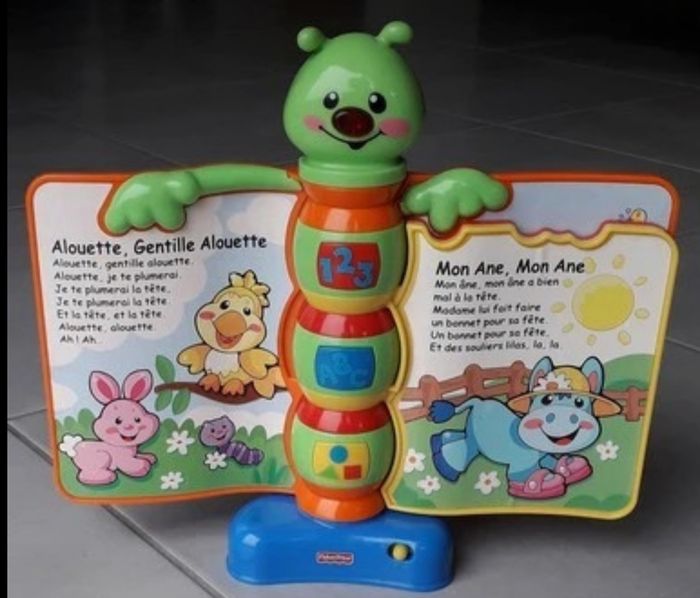 livre interactif comptines de fisher price - photo numéro 3