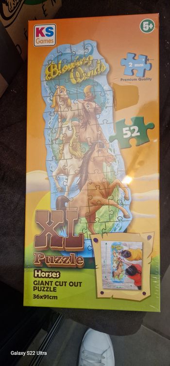 Puzzle xxl chevaux géant 