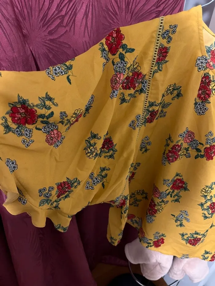 Blouse jaune - photo numéro 4