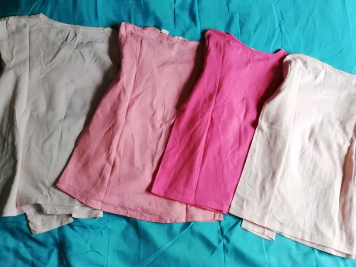 Lot de t-shirts manches longues reine des neige fille - photo numéro 2