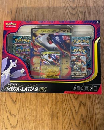 Coffret scellé mega evolution ex Latias Pokémon