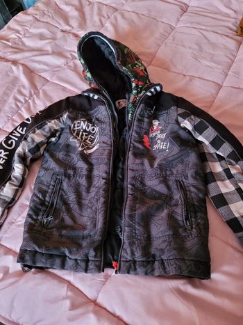 manteau desigual 11/12ans (18e)