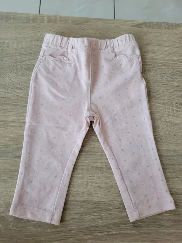 Lot de 3 pantalons fille en 9 mois - photo numéro 9