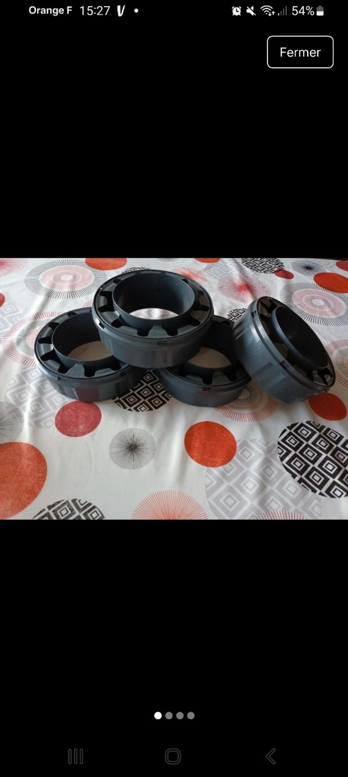 4 recharges poubelle à couches Twist and click