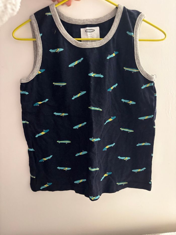 Débardeur bleu marine