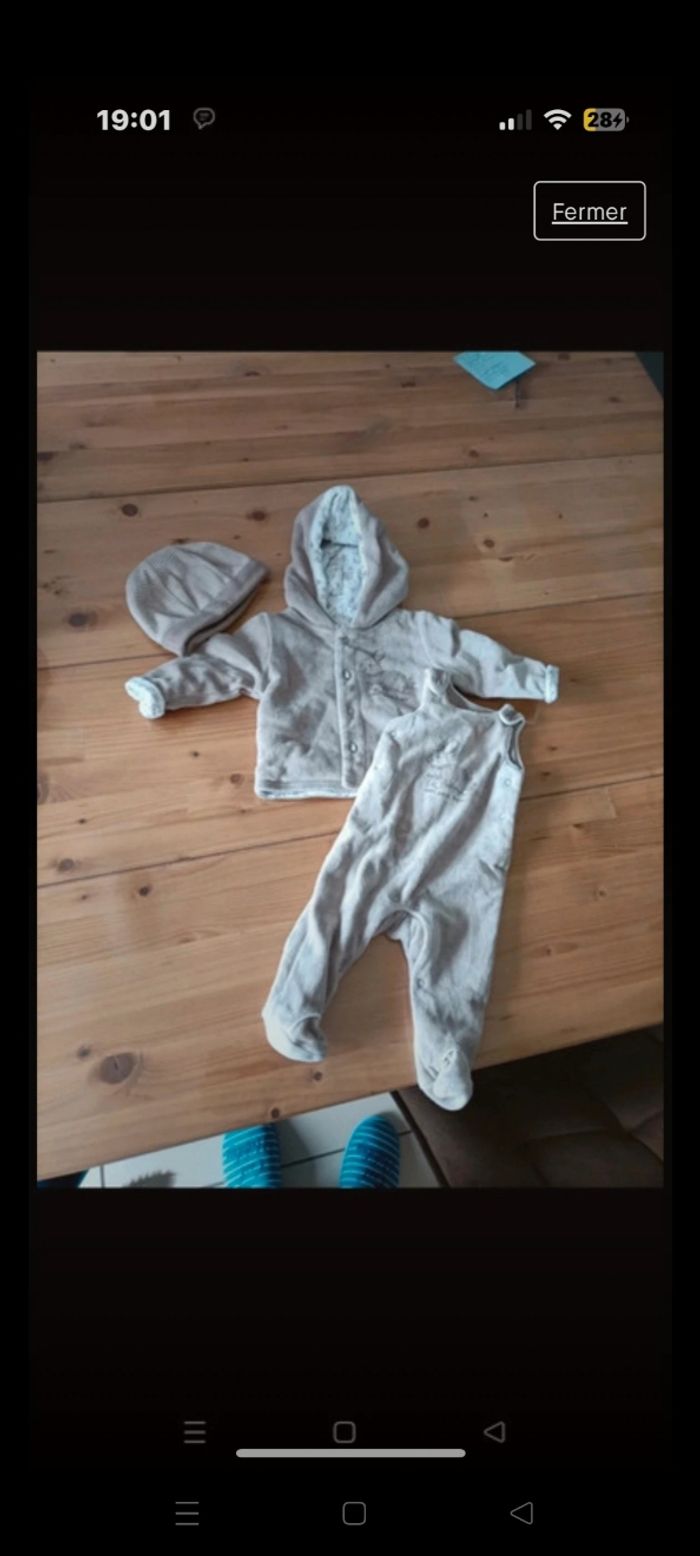 Vêtements bébé garçon 1 mois - photo numéro 6