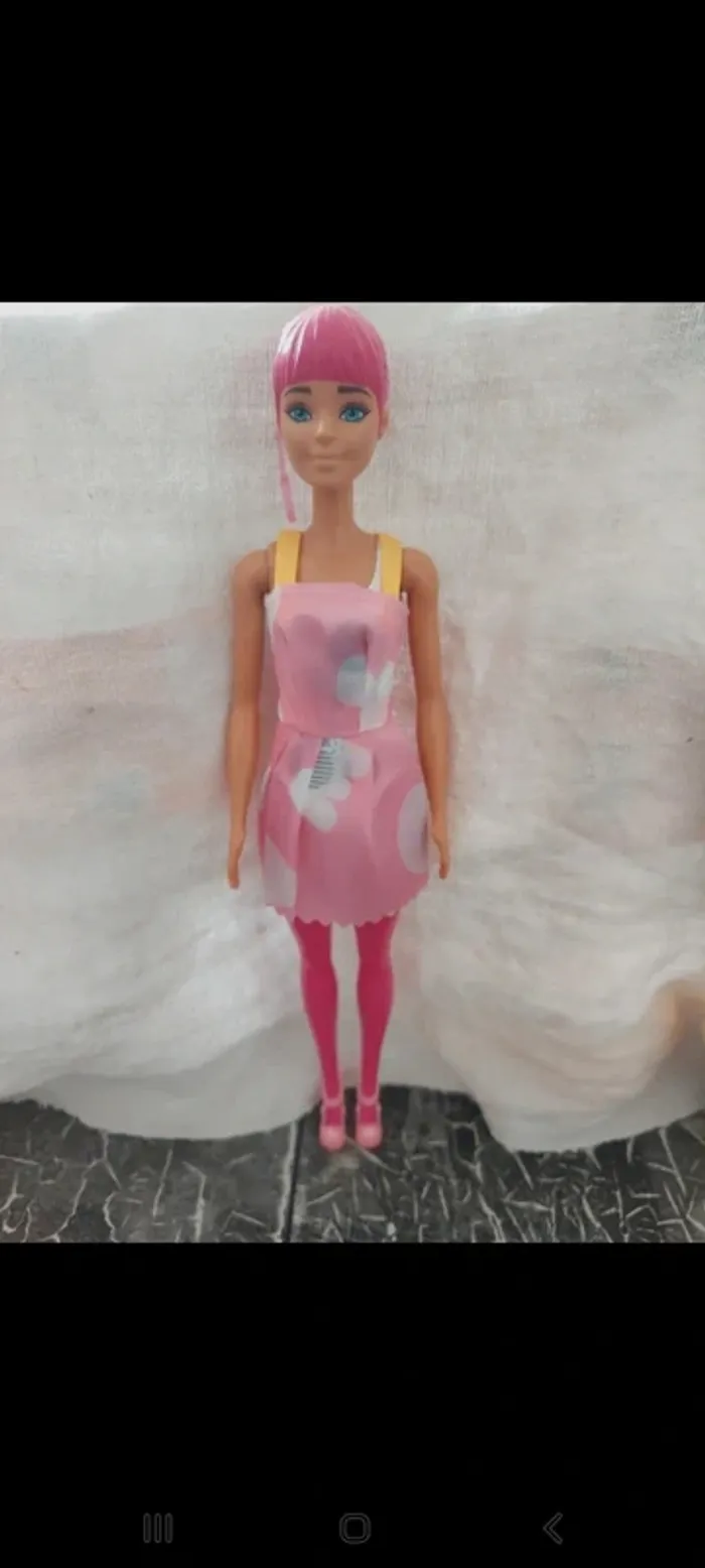 Robe courte poupée Barbie