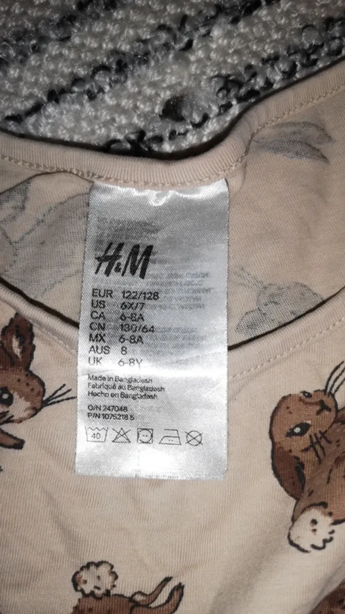 Pyjama deux pièces H&M - photo numéro 3