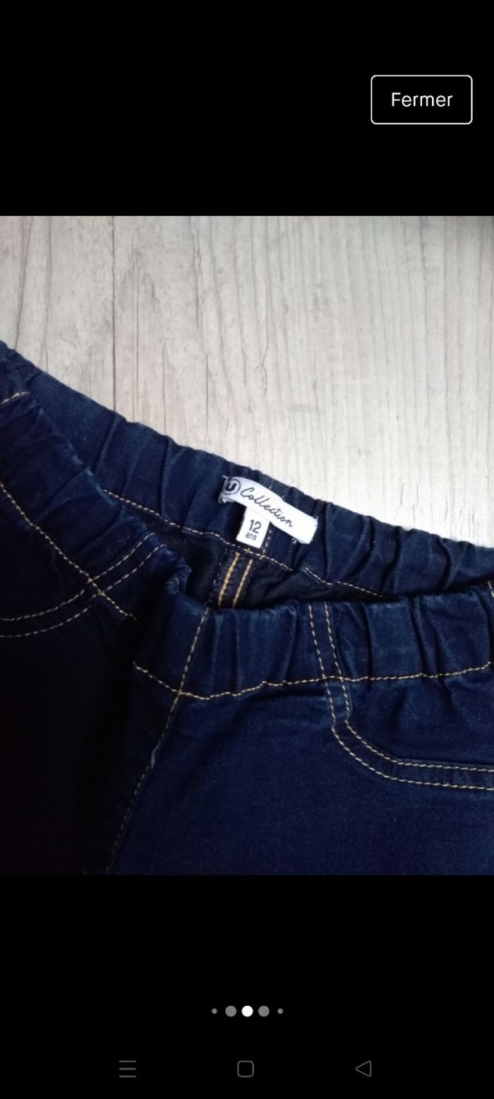 leggin jean slim / 12 ans - photo numéro 5