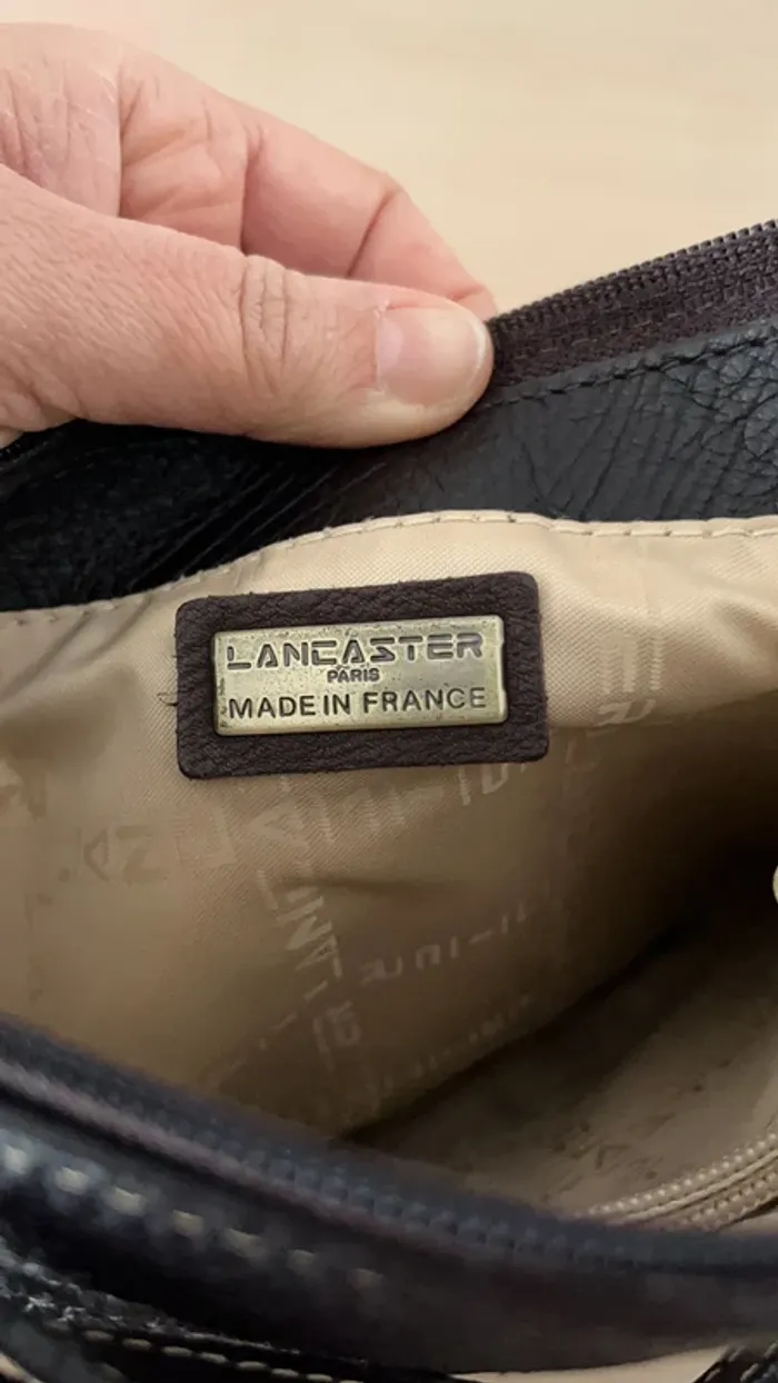 Sac bandoulière en cuir Lancaster - photo numéro 7