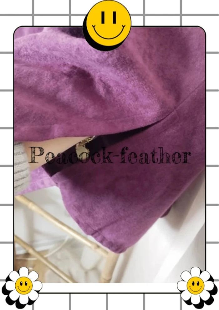 Veste daim prune Daxon 56 neuve - photo numéro 10