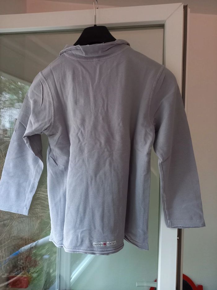 Tshirt manches longues gris vintage - photo numéro 2