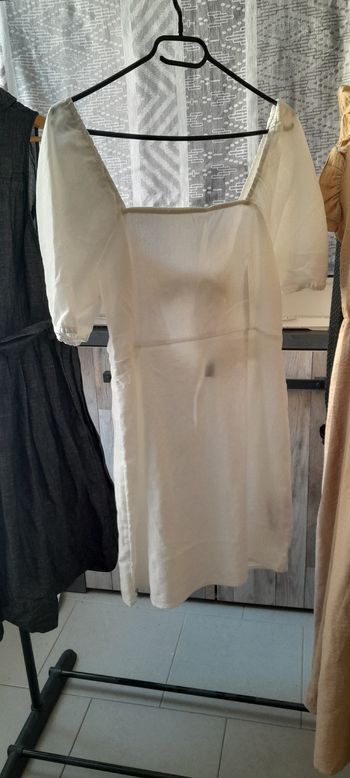 Robe blanche de Kiabi