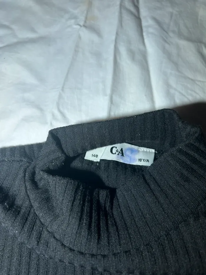 Pull noir c&a - photo numéro 5