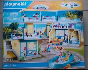Playmobil family fun grand hôtel de la plage 70434 neuf dans sa boîte  scellée