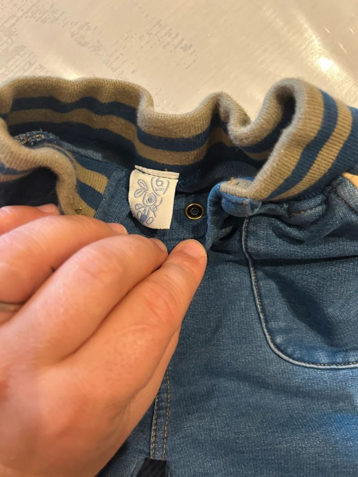 Lot 6 jeans bébé garçon 6 mois - photo numéro 4