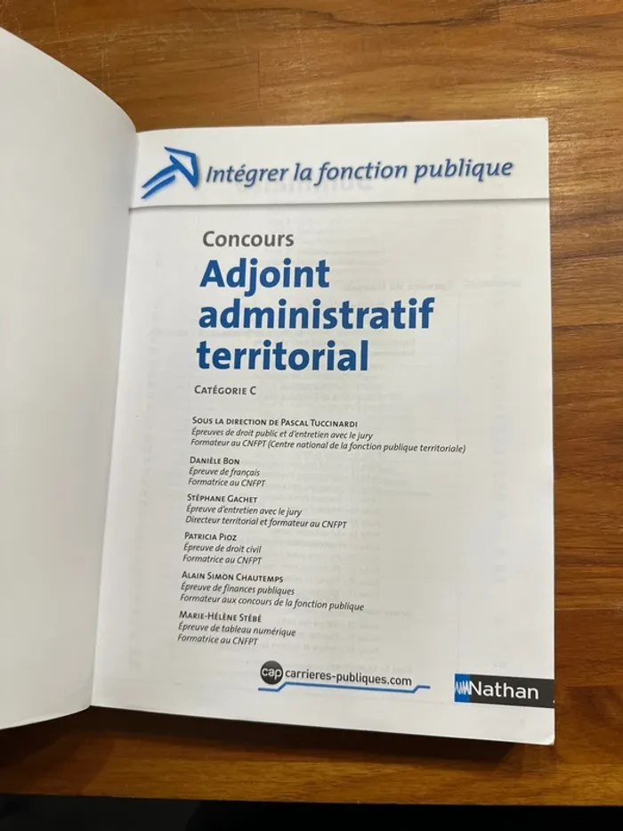 Livre concours, adjoint administratif territorial - photo numéro 5