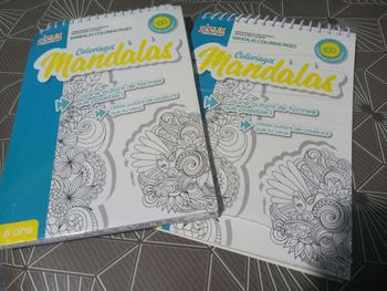 2 livres coloriages Mandala