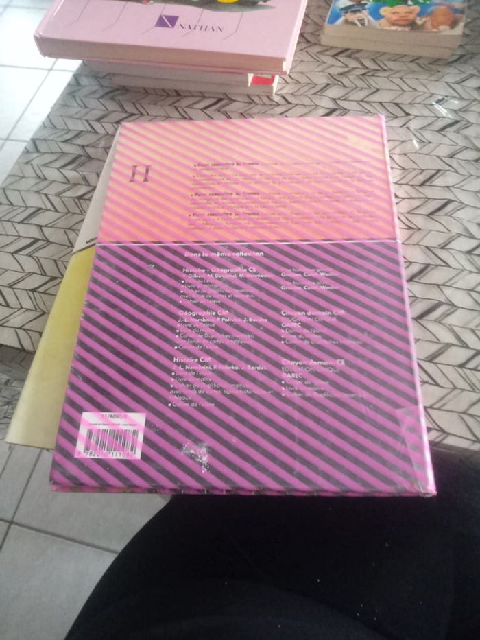 Livre vintage géographie et atlas avec - photo numéro 6