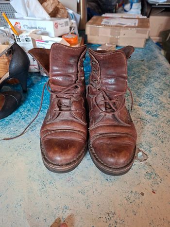 Bottines cuir dauphin luxe 39 le forezien