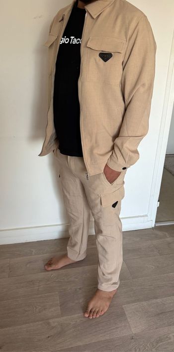 Ensemble Prada beige