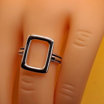 bague minimaliste en argent 925 taille réglable
