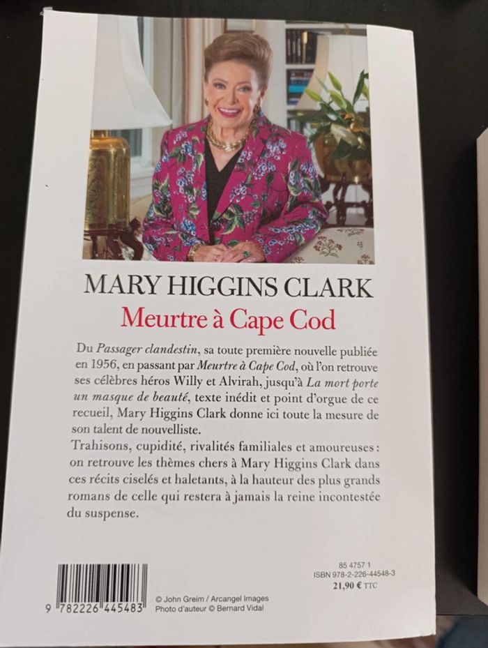 Lot de livres Mary Higgins Clark - photo numéro 4