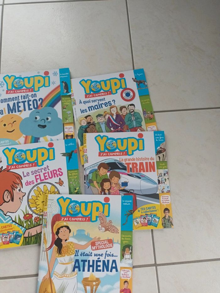 Lot de 5 magazines Youpi j'ai compris 5-8 ans - photo numéro 3