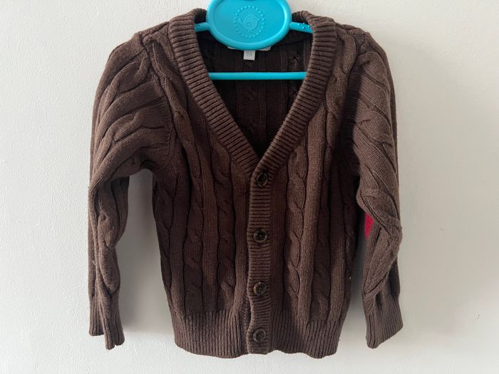 Gilet marron Jaccadi