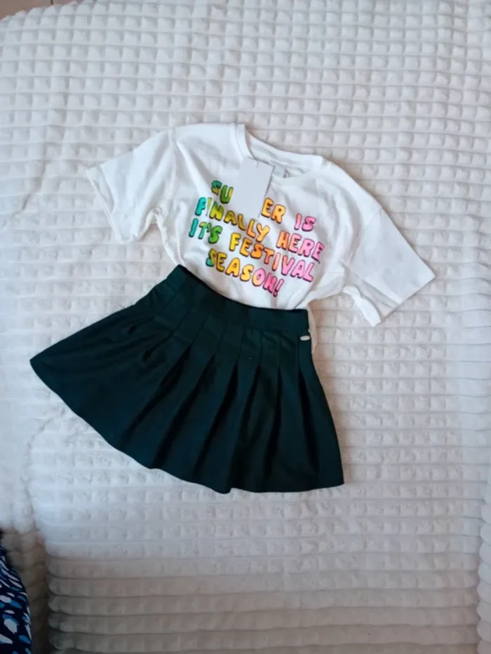 Ensemble fille 6/7ans Zara 💚🌼