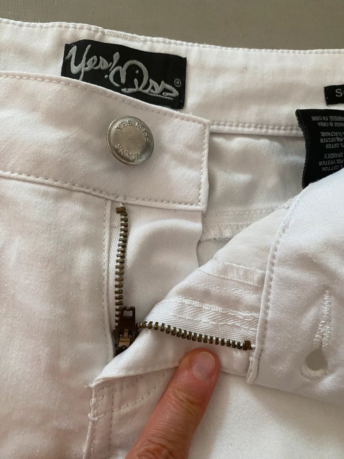 Jeans stretch super skinny blanc Yes Miss taille 27 US soit 36/38 - photo numéro 16