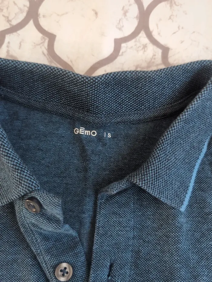 Polo bleu - photo numéro 2