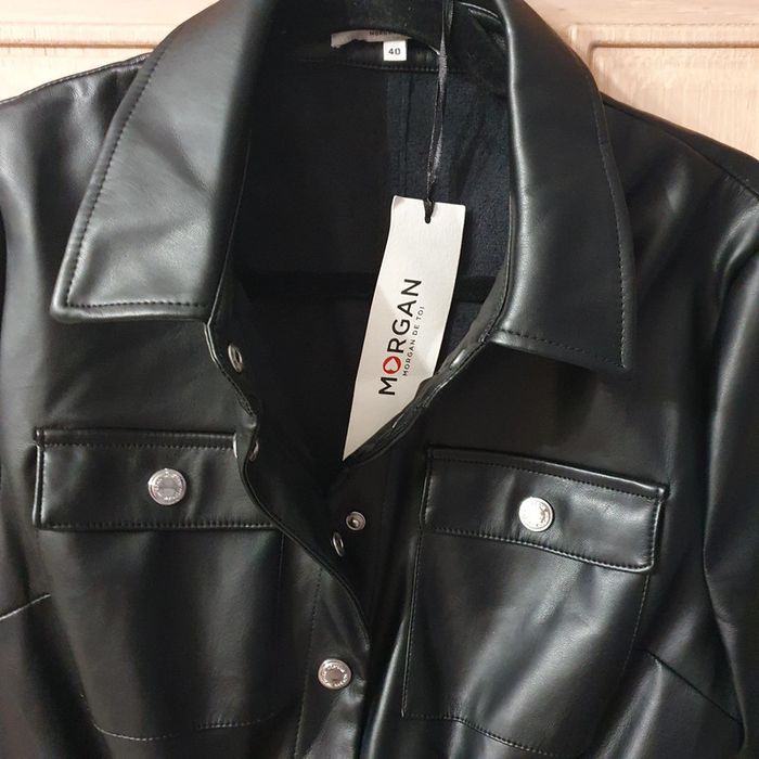Magnifique Combi short noire Taille 40 Morgan - photo numéro 2
