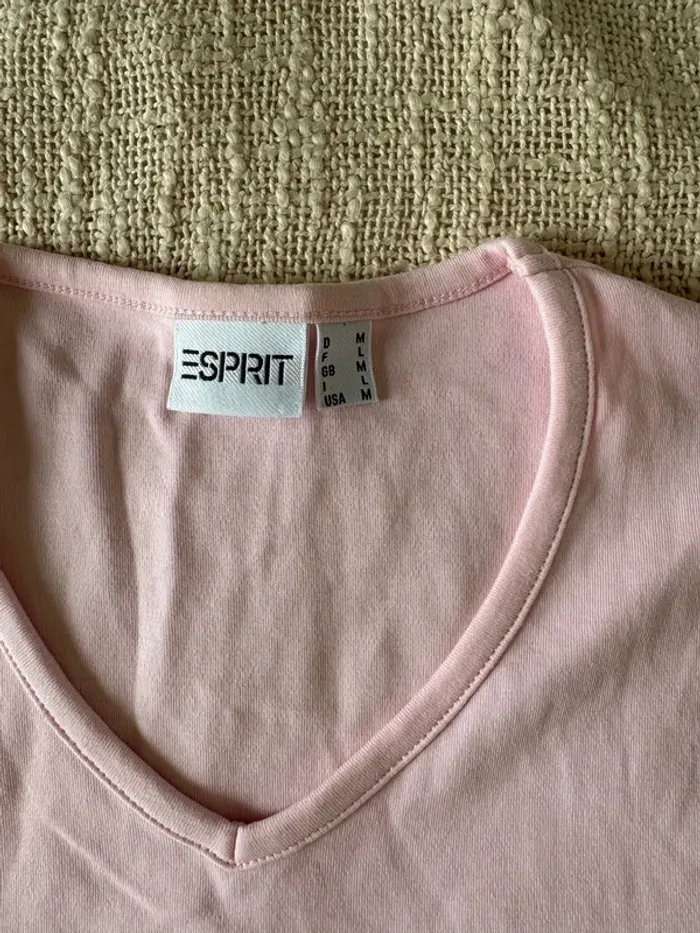 Débardeur esprit rose taille L - photo numéro 3