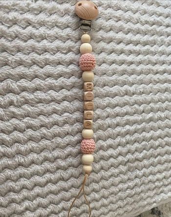 Attache tétine personnalisé