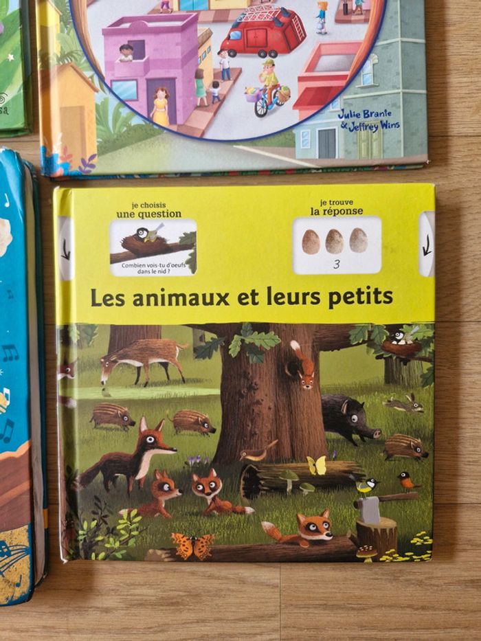 Lot de livres sonores, scintillants, à interactions pour enfants 2/4 ans - photo numéro 3