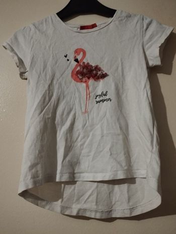 T shirt Flament rose