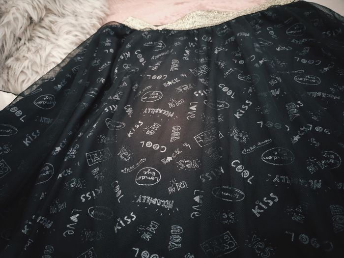 Très jolie jupe taille pailletée dorée neuve - photo numéro 6