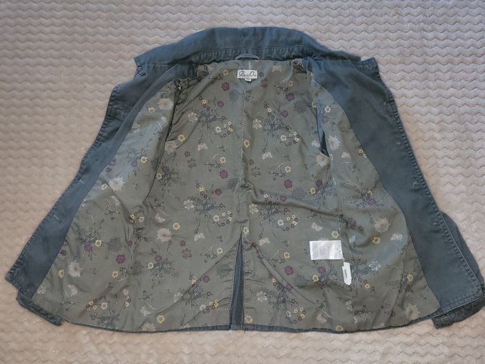 Veste couleur kaki taille 8 ans - photo numéro 2