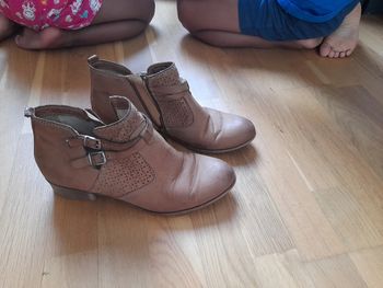 Bottines marron
