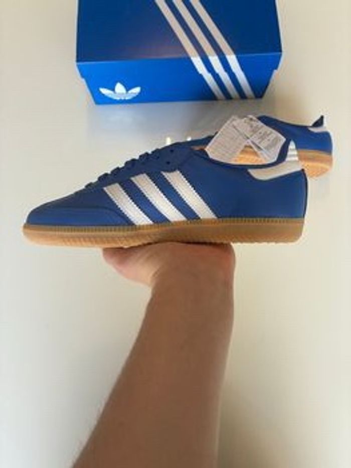 Adidas Samba J Blue - 37 1/3 - photo numéro 2
