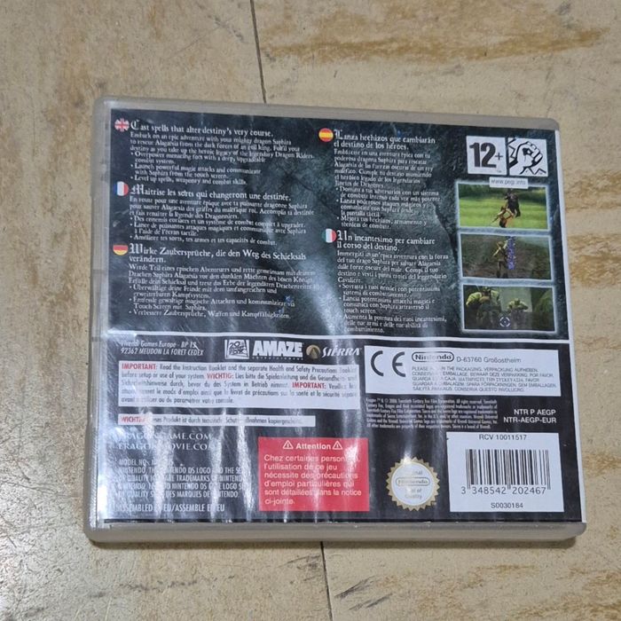 Jeu vidéo Eragon Nintendo DS complet - photo numéro 2