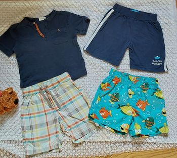 👦 Lot vêtements été garçon 18 mois / 86 cm