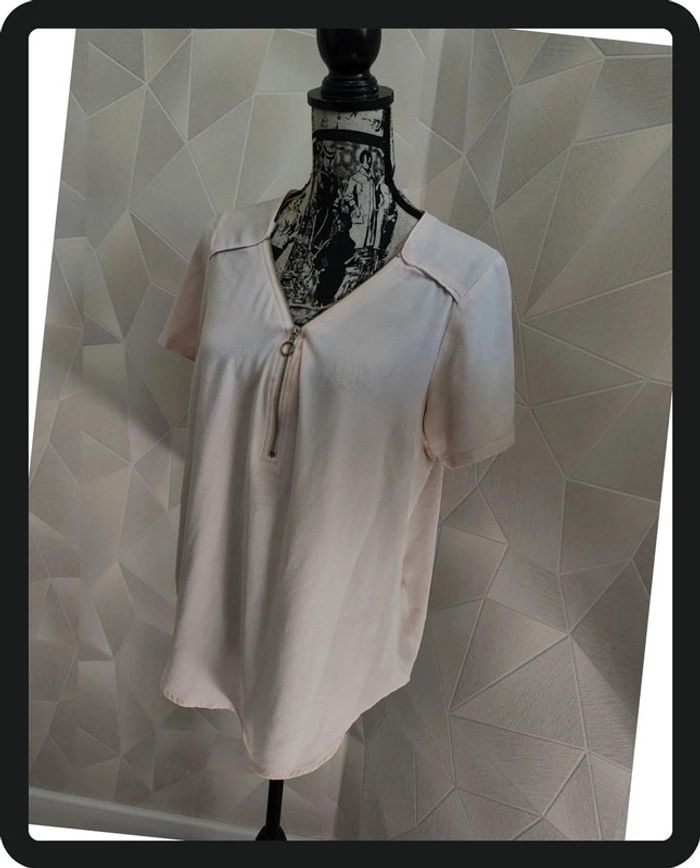 Blouse rose - photo numéro 2