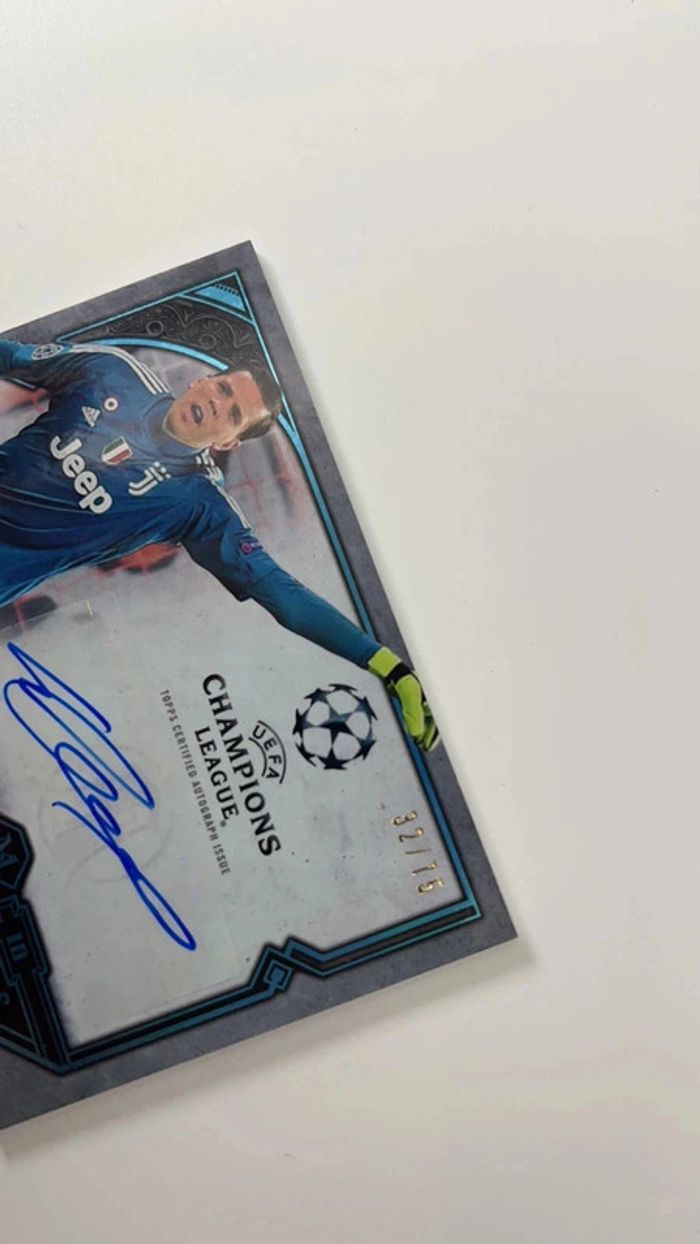2017-18 collection musée Topps Wojciech Szczesny 25/75 - photo numéro 6