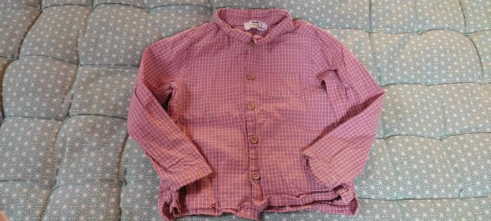 Chemise carreaux Cyrillus 36 mois