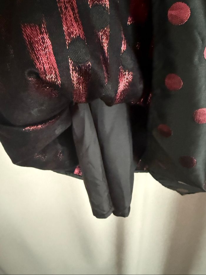 Robe à pois noir rose Kiabi - photo numéro 3