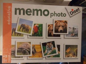 Jeu memo photos neuf animaux