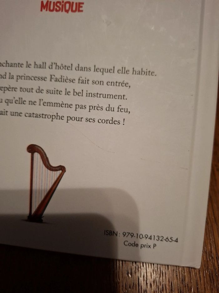 Livre concerto pour harpe chat et poney - photo numéro 3
